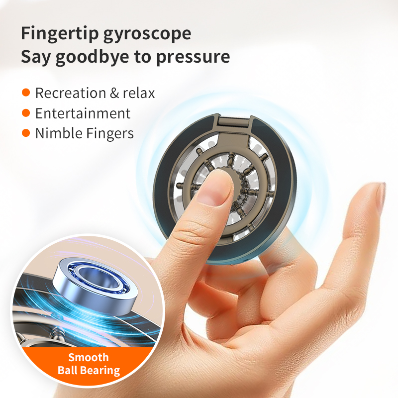 Magnetic Phone Ring Holder Fin - Desk Accessories ulasan dan harga