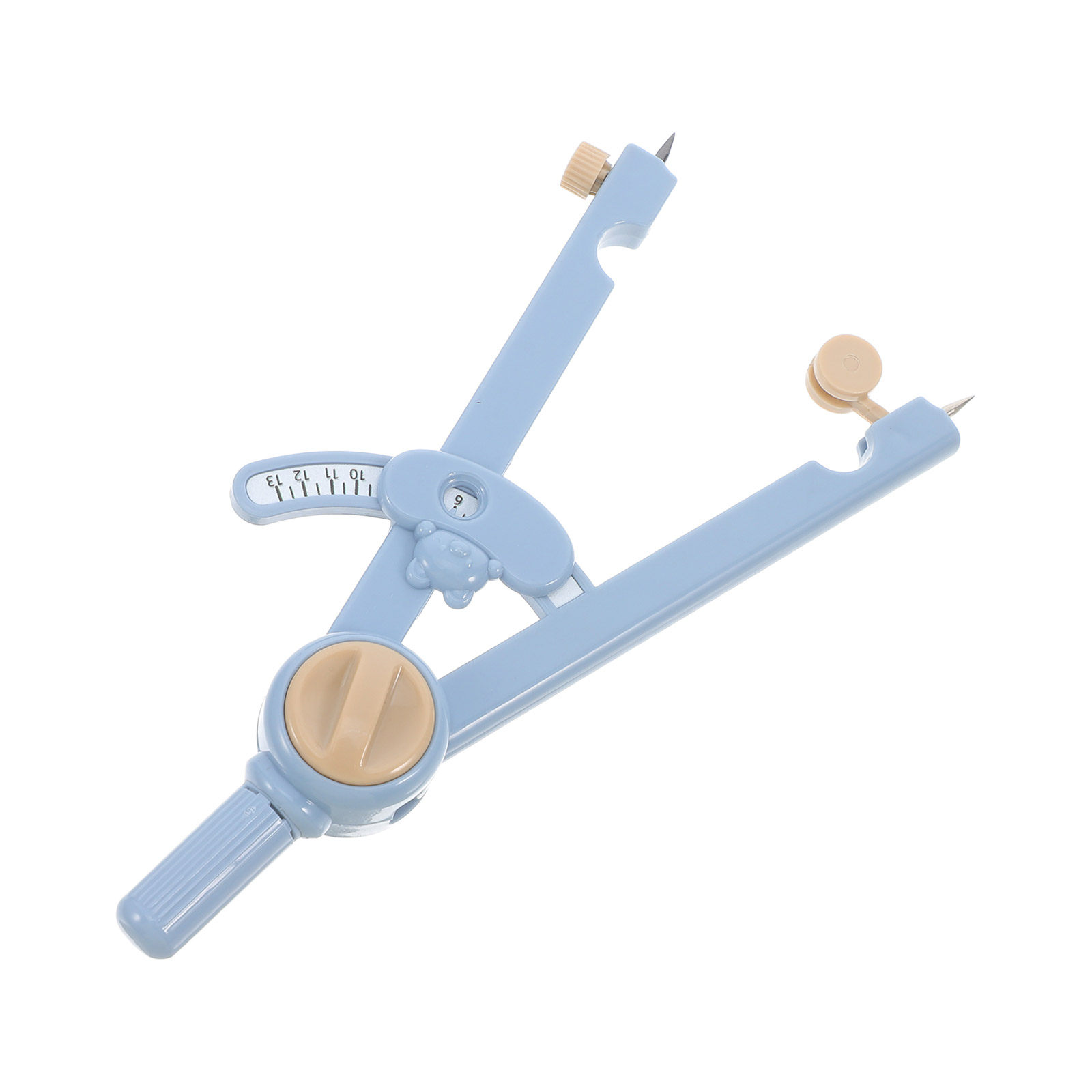 1Set Versatile Metal Math Comp - Math Geometry Set With Compass ulasan dan harga