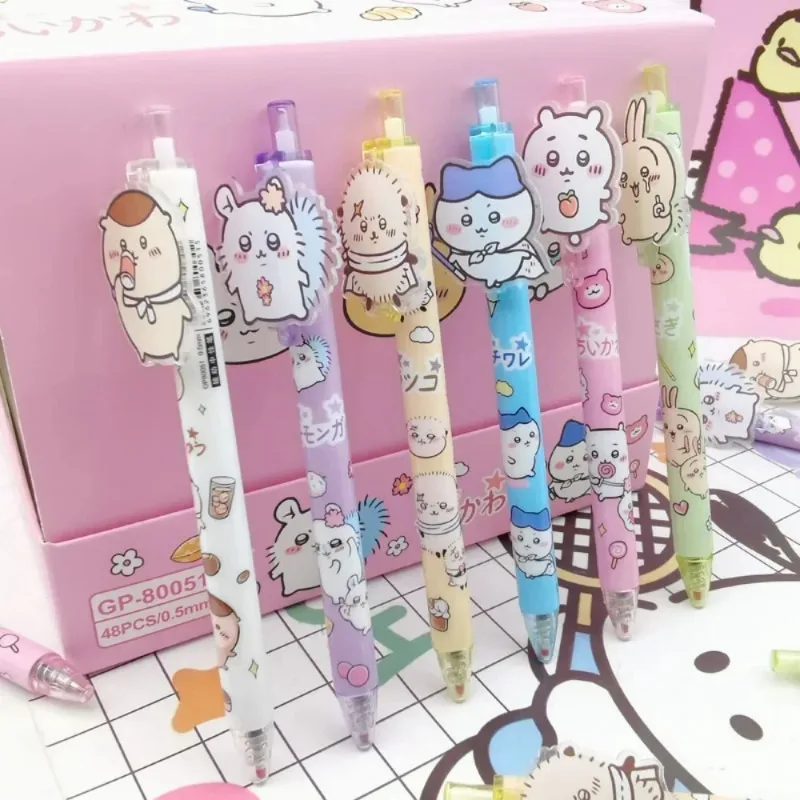 Kawaii Chiikawa Gel Pens 0.5mm - School Supplies ulasan dan harga