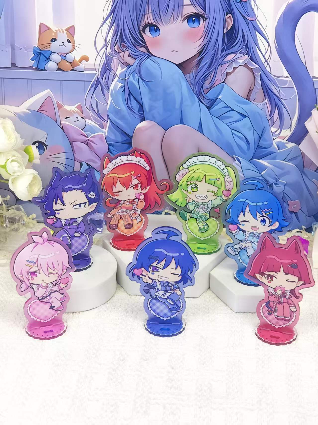 Iruma-kun Chibi Maid Style Acr - Desk Accessories ulasan dan harga
